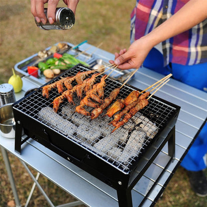 Parrilla Plegable Portátil 🔥 | Este 18, el Asado Va Contigo