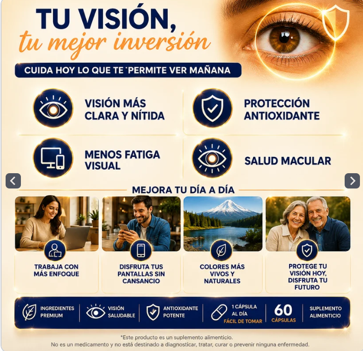 Visionyx™ – Fórmula Avanzada para el Cuidado de tus Ojos