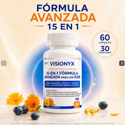 Visionyx™ – Fórmula Avanzada para el Cuidado de tus Ojos
